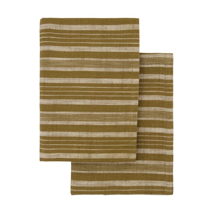 메라키 키친 타월 50x70 cm 2개 세트 - Dark olive - Meraki | 메라키