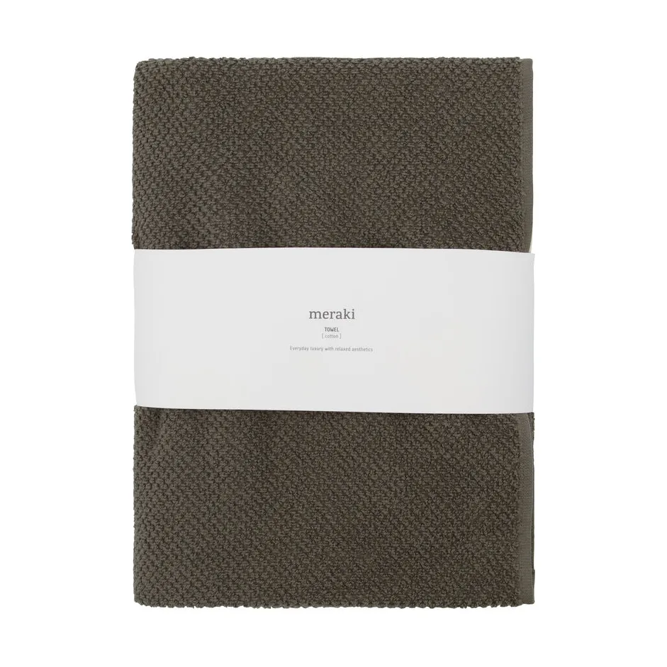 솔리드 타월 70x140 cm, Army Meraki | 메라키