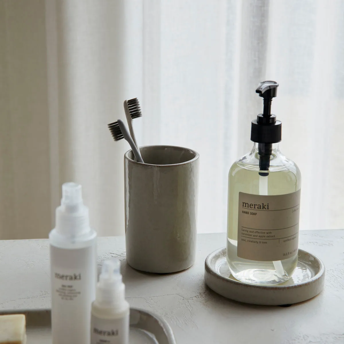 다투라 스토리지 머그 Ø8 cm, Shellish grey Meraki | 메라키