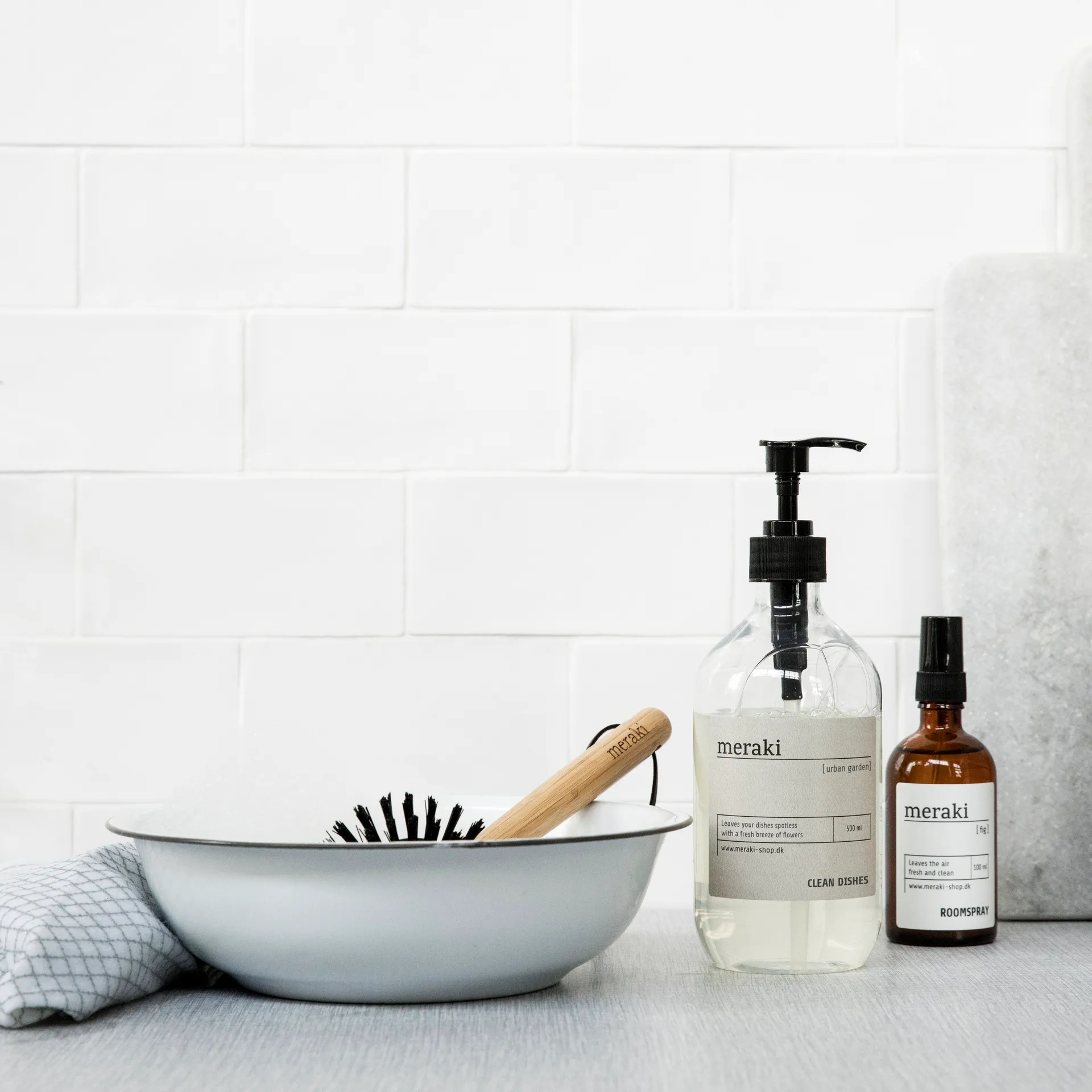 메라키 설거지 브러쉬, bamboo Meraki | 메라키