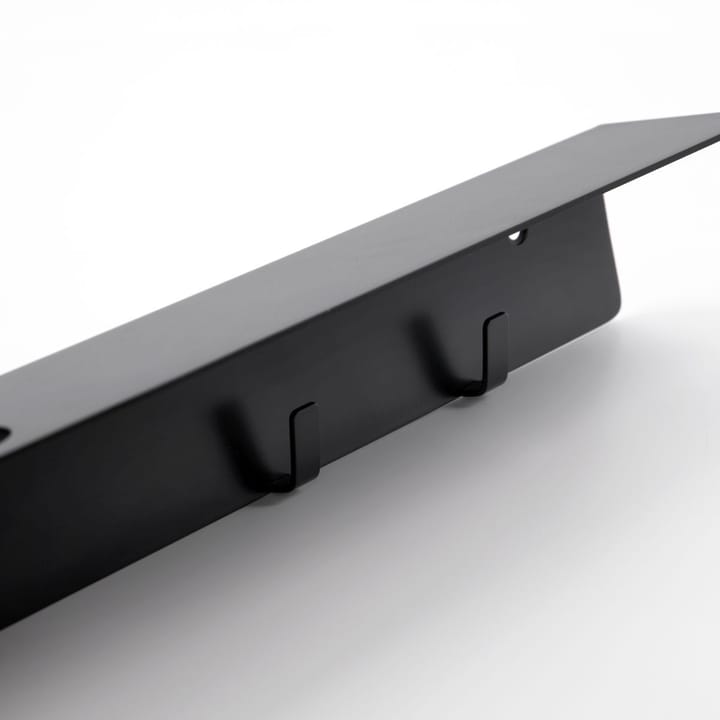 메라키 보틀 행거가 있는 선반과 후크, Brushed black finish Meraki | 메라키