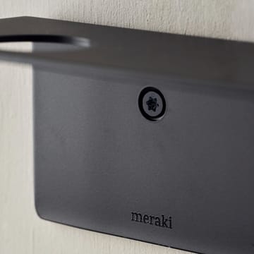 메라키 보틀 행거가 있는 선반과 후크 - Brushed black finish - Meraki | 메라키