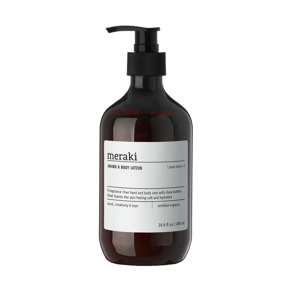 Meraki 핸드 & 보디 로션 490 ml, Pure basic Meraki | 메라키