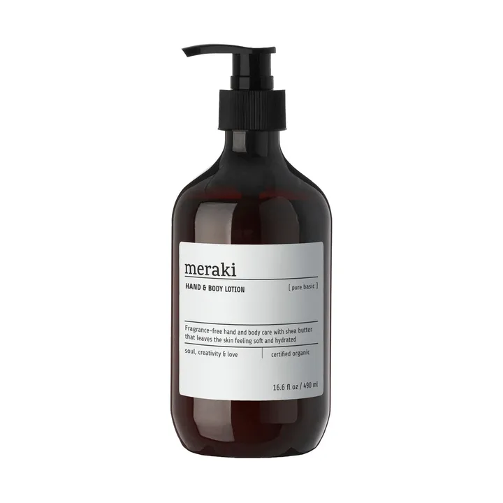 Meraki 핸드 & 보디 로션 490 ml - Pure basic - Meraki | 메라키