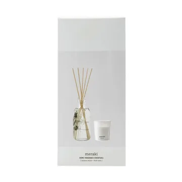 Meraki 선물 세트 디퓨저와 향초 - Verbena drizzle-fresh linen - Meraki | 메라키