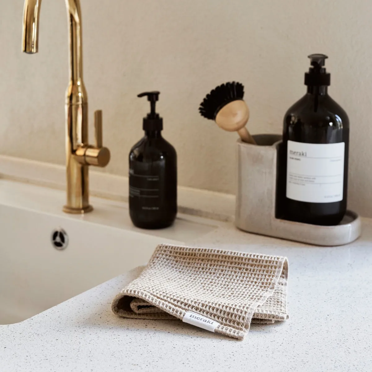 Pumila 티 타월 30x30 cm 2개 세트, Safari Meraki | 메라키