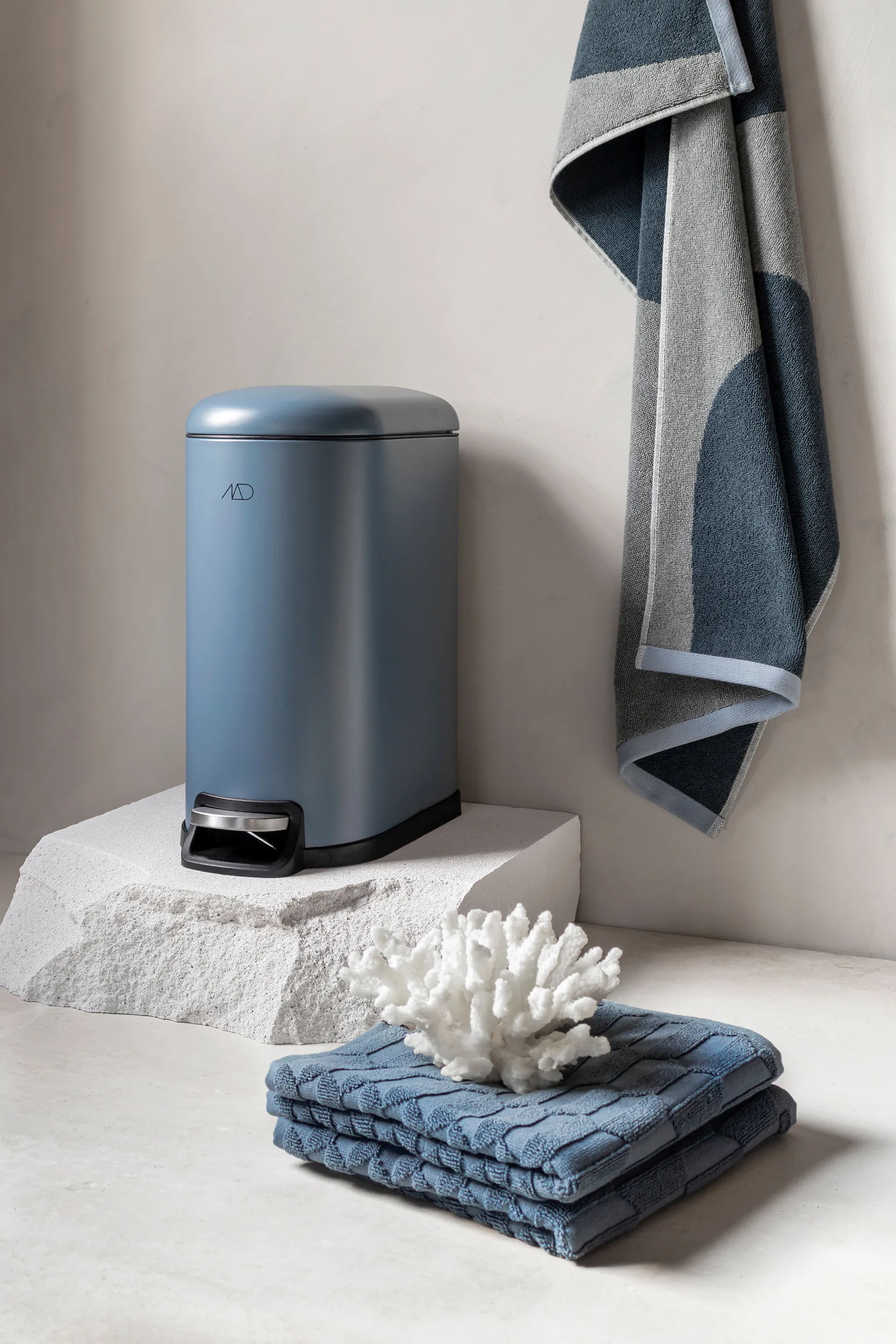 발터 페달 빈 10 리터, Stone blue Mette Ditmer | 매트 딧메르