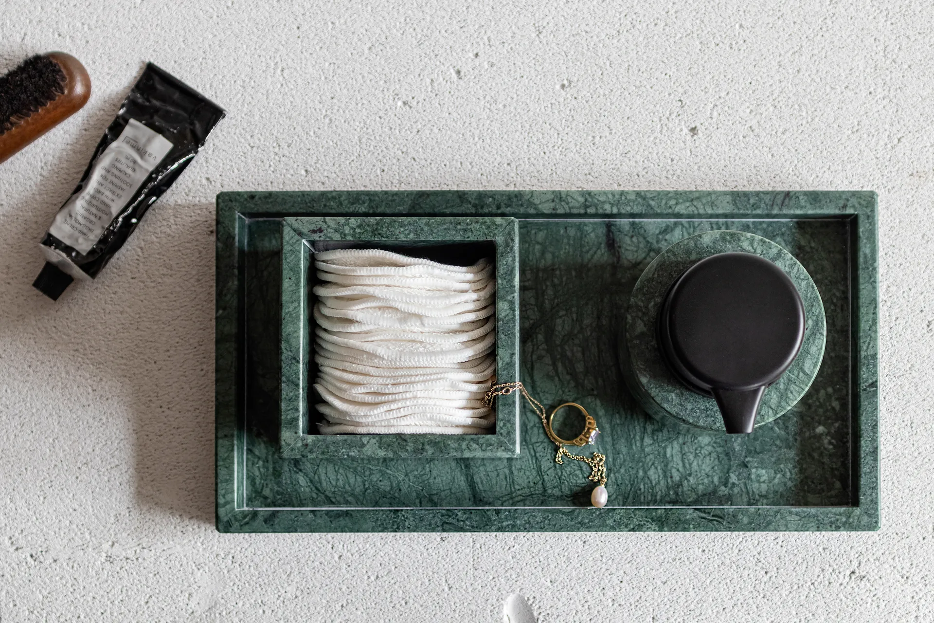 마블 큐브 10x10 cm, Dark forest Mette Ditmer | 매트 딧메르