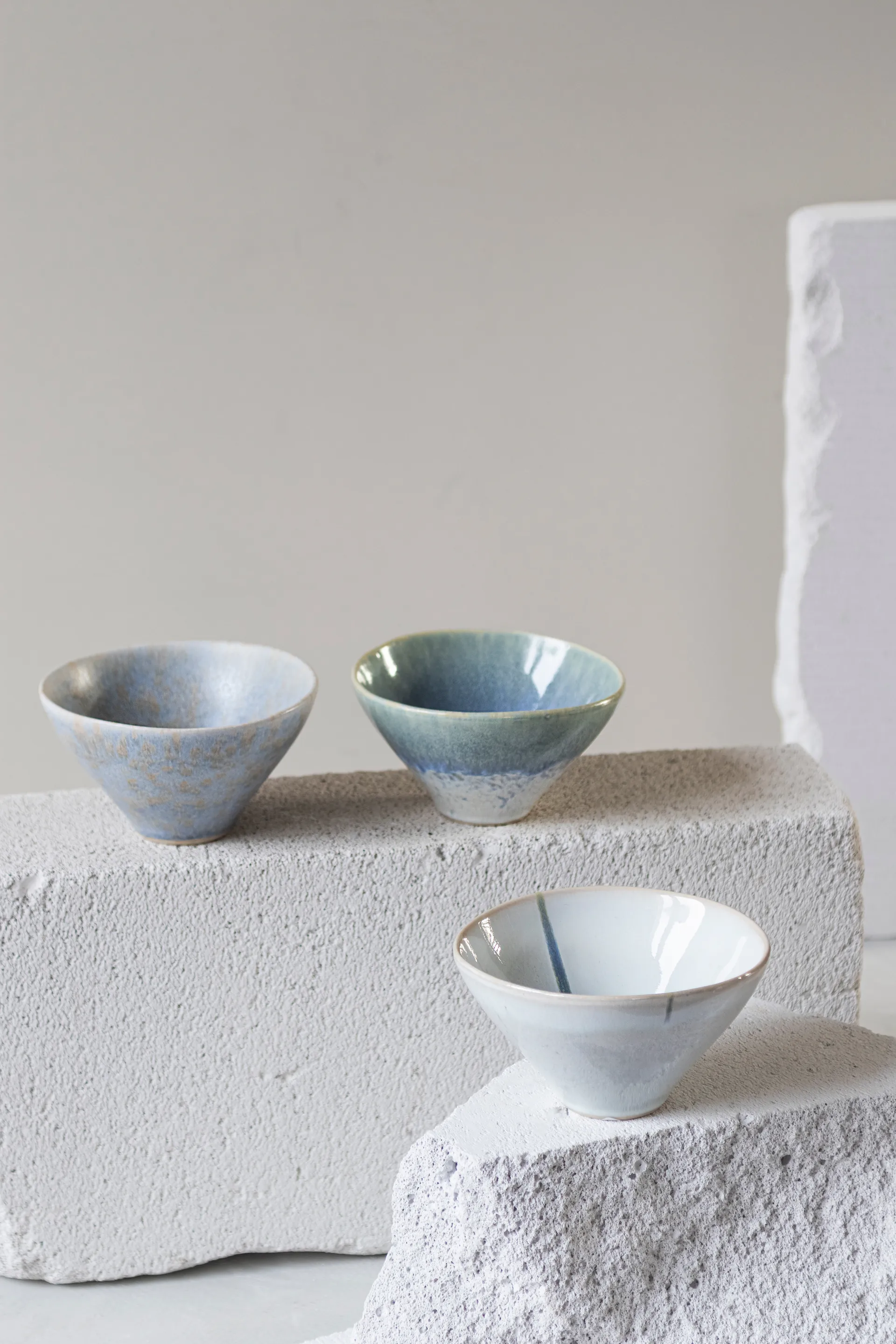 엘리먼츠 보울 스몰 Ø12 cm 3개 세트, Blue Mette Ditmer | 매트 딧메르