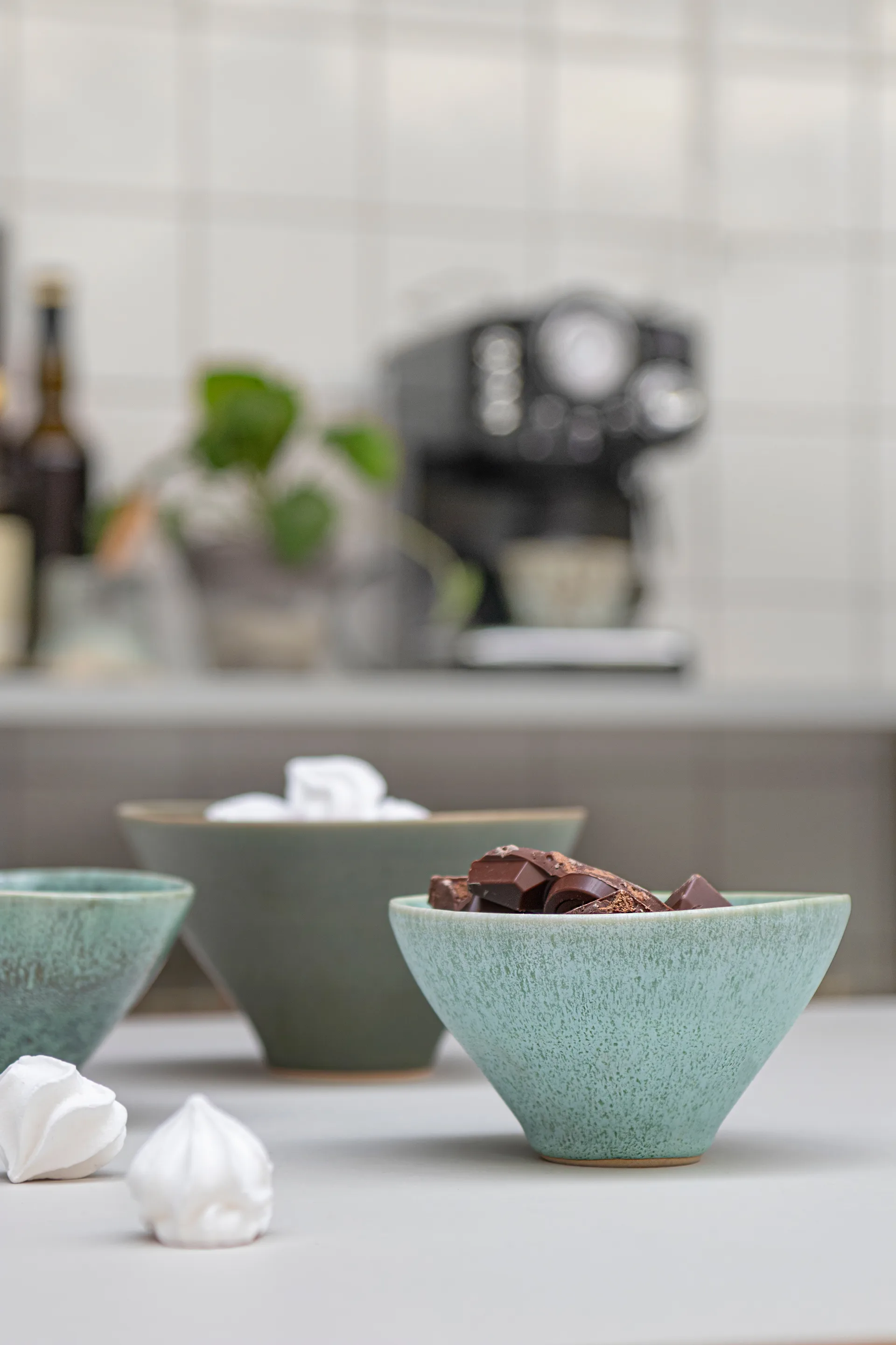 엘리먼츠 보울 스몰 Ø12 cm 3개 세트, Green Mette Ditmer | 매트 딧메르