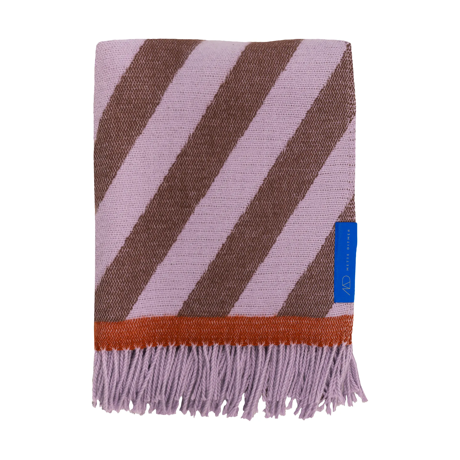 레트로 스로우 125x170 cm, Brown Mette Ditmer | 매트 딧메르