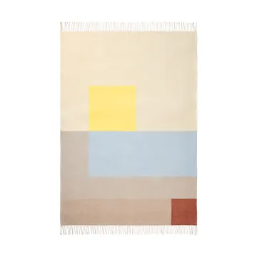 브릭 스로우 125x190 cm - Light yellow - Mette Ditmer | 매트 딧메르