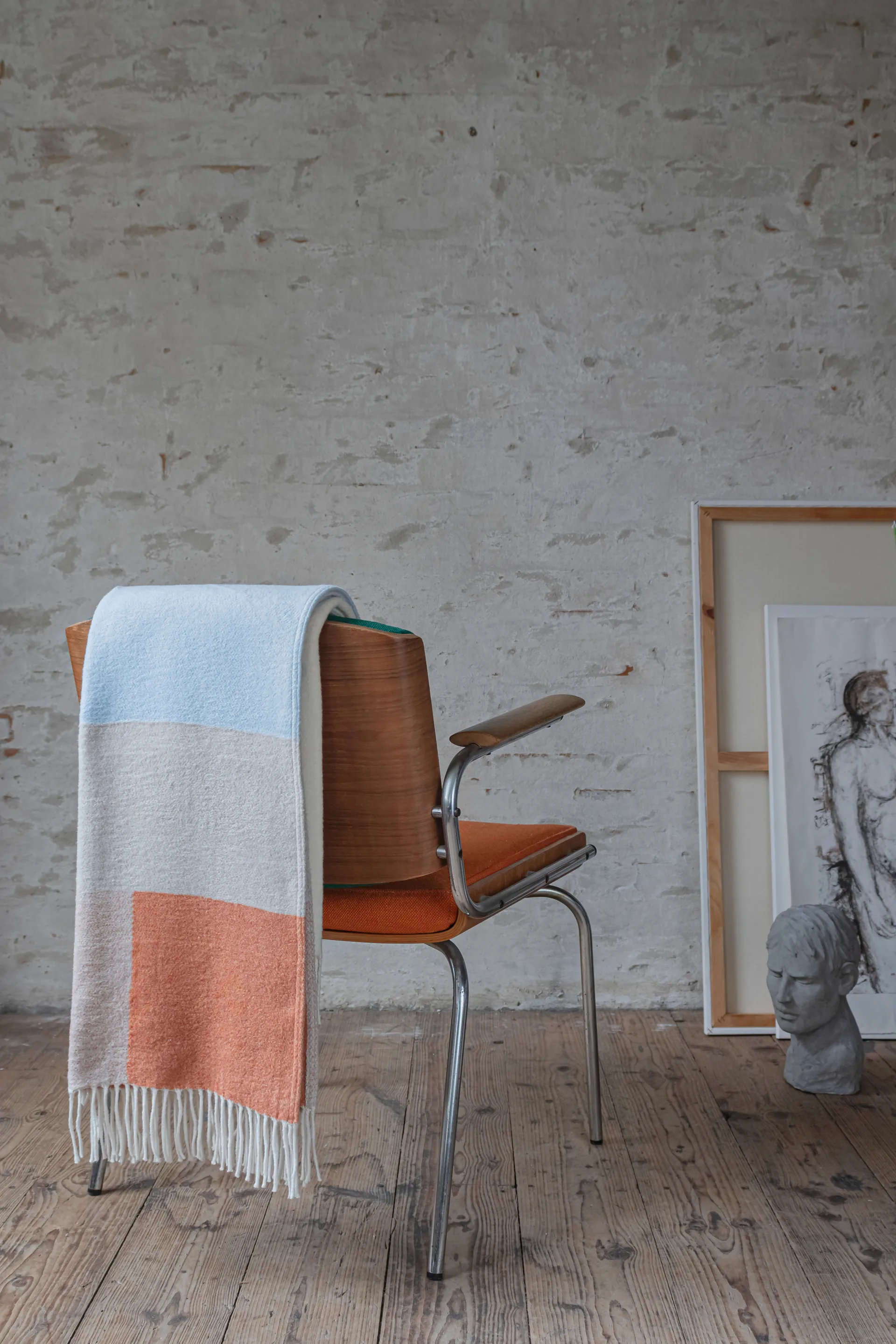 브릭 스로우 125x190 cm, Light yellow Mette Ditmer | 매트 딧메르