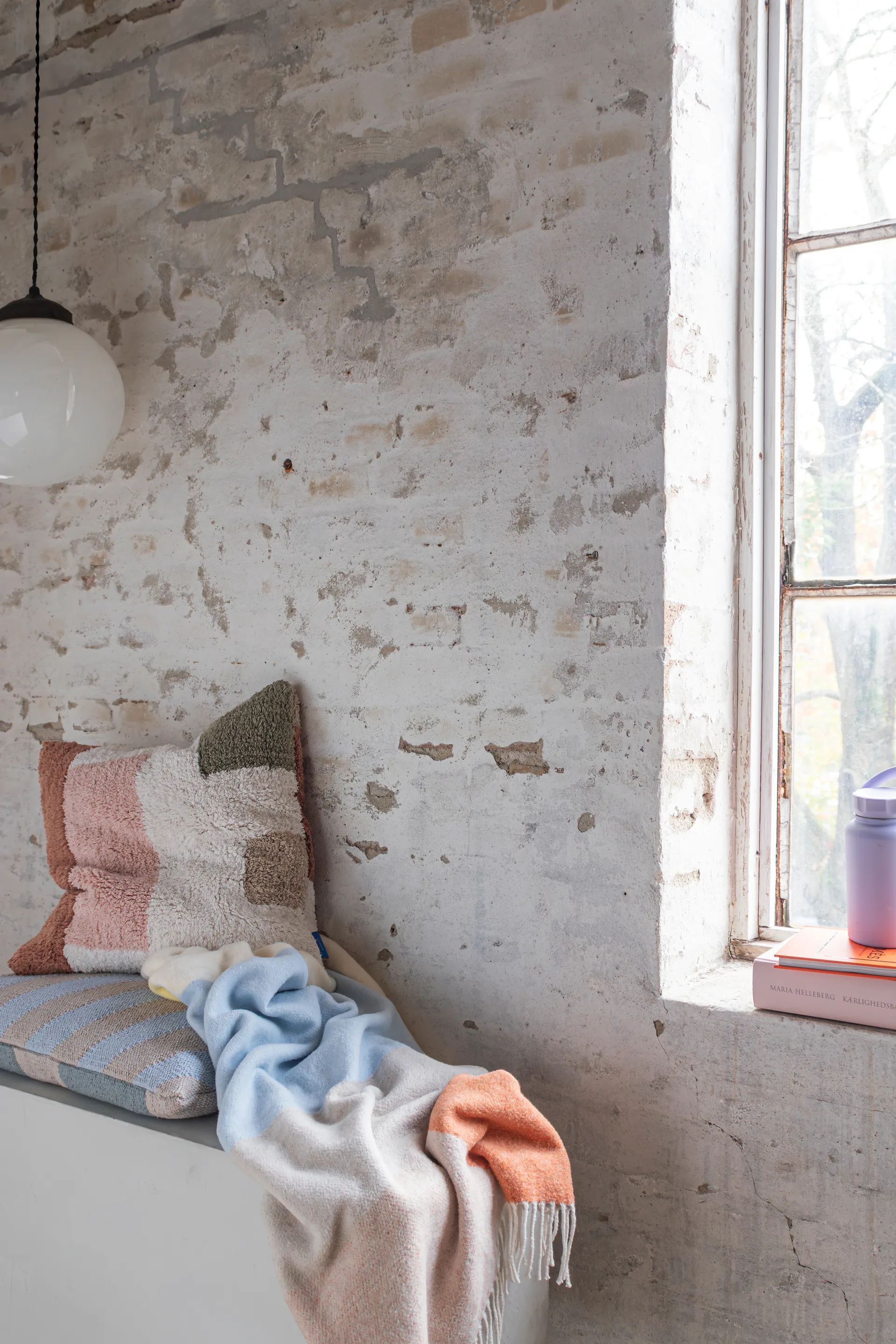 브릭 스로우 125x190 cm, Light yellow Mette Ditmer | 매트 딧메르