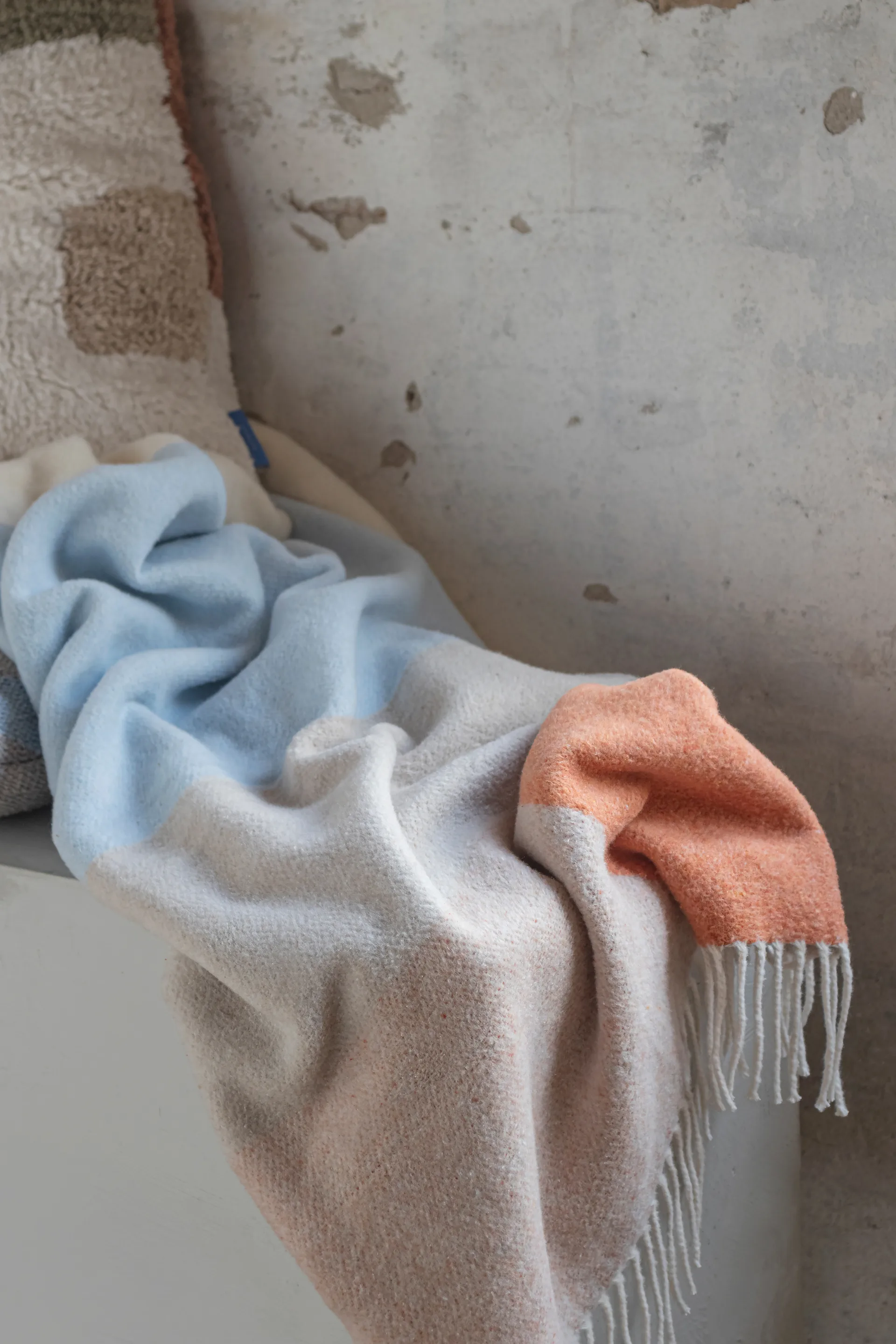 브릭 스로우 125x190 cm, Light yellow Mette Ditmer | 매트 딧메르