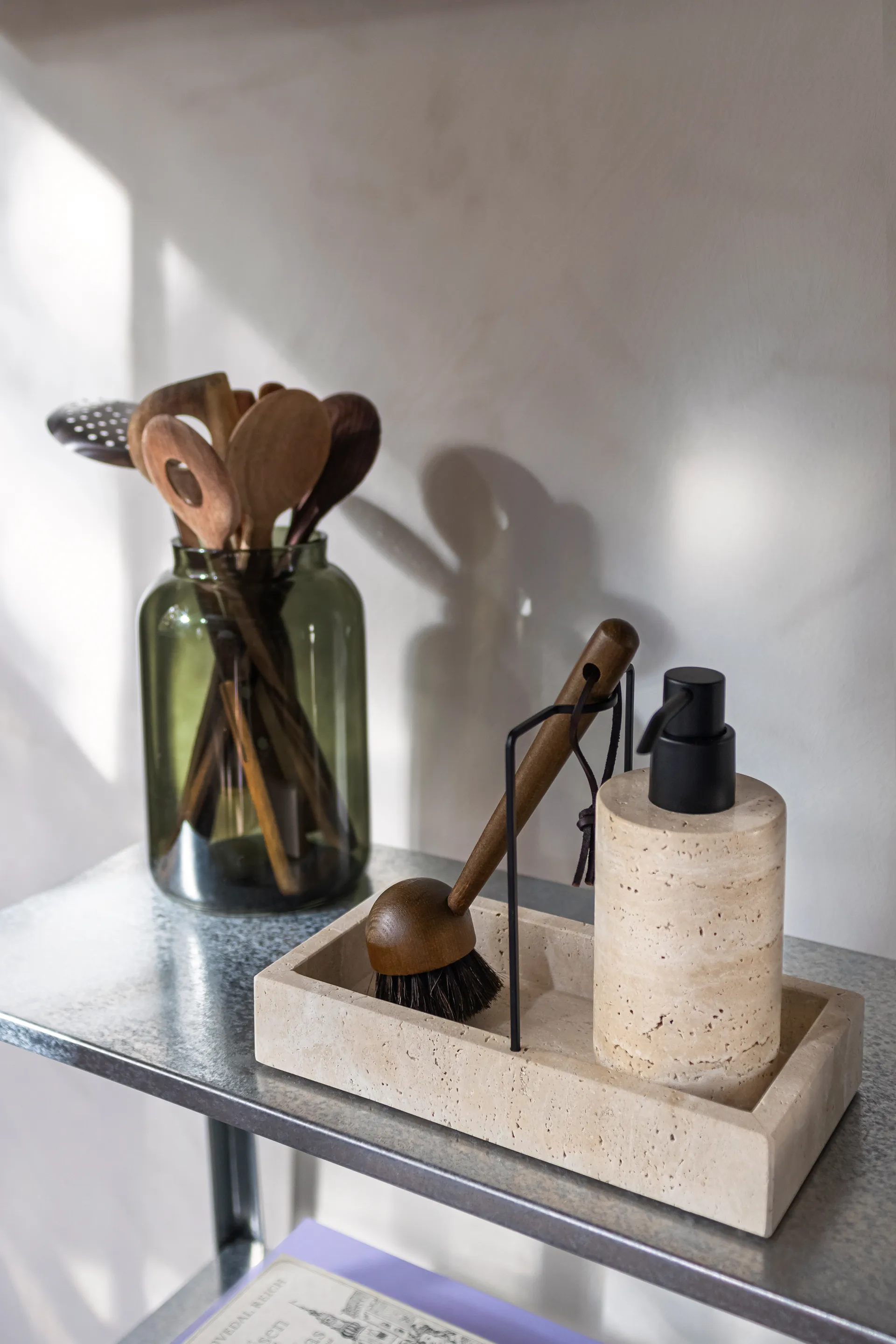 트래버틴 카운터탑 오거나이저 12x23.5 cm, Linen Mette Ditmer | 매트 딧메르