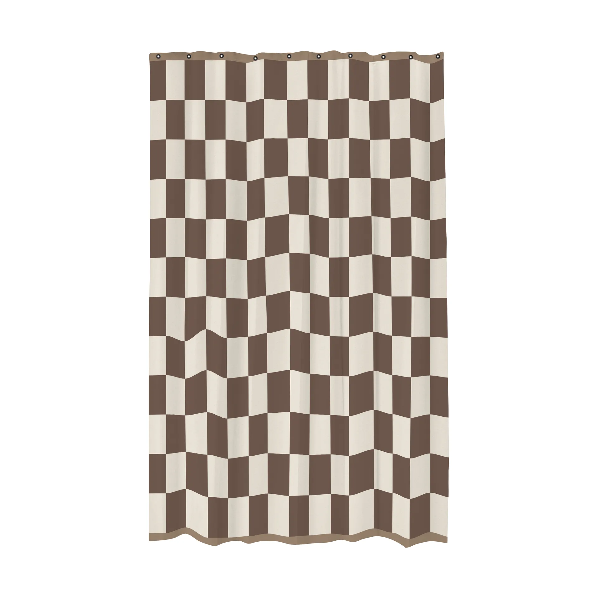 레트로 샤워 커튼 150x200cm, Brown Mette Ditmer | 매트 딧메르