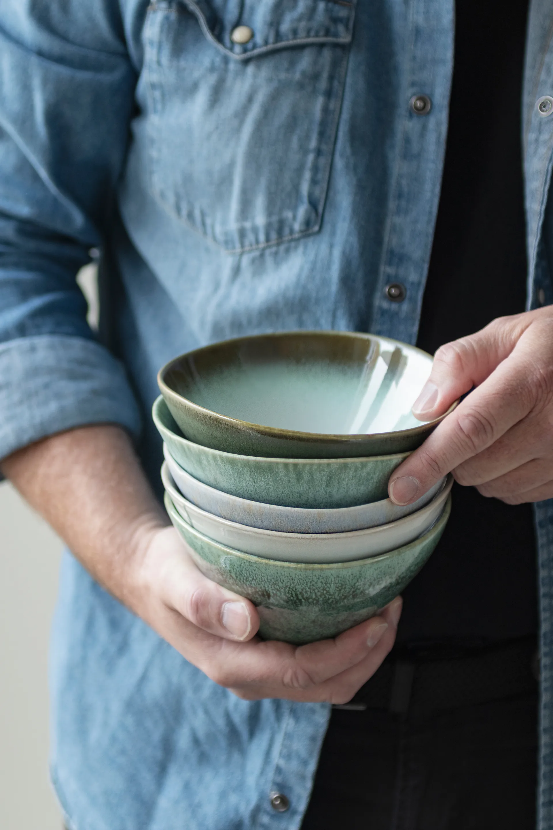 엘리먼츠 보울 미디엄 Ø15.5 cm 3개 세트, Green Mette Ditmer | 매트 딧메르