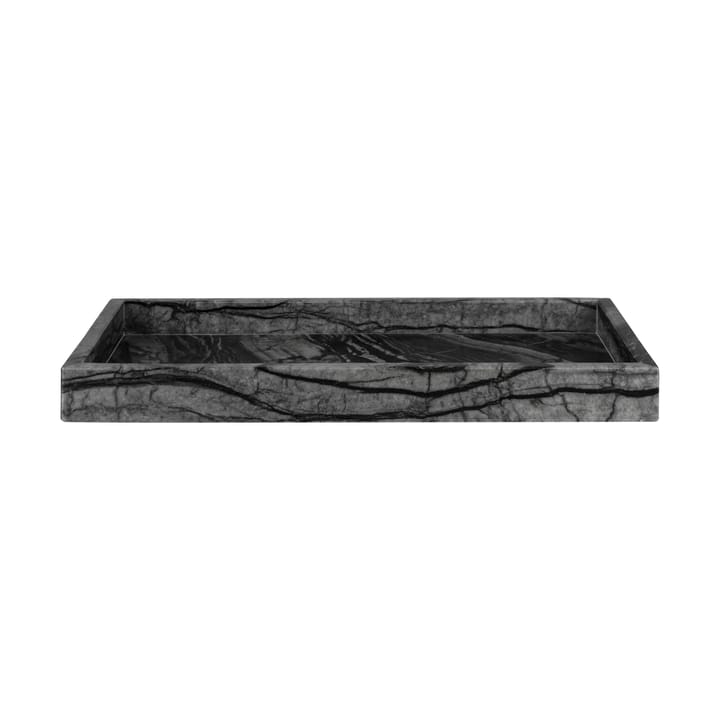 마블 장식 트레이 16x31 cm - Black-Grey - Mette Ditmer | 매트 딧메르