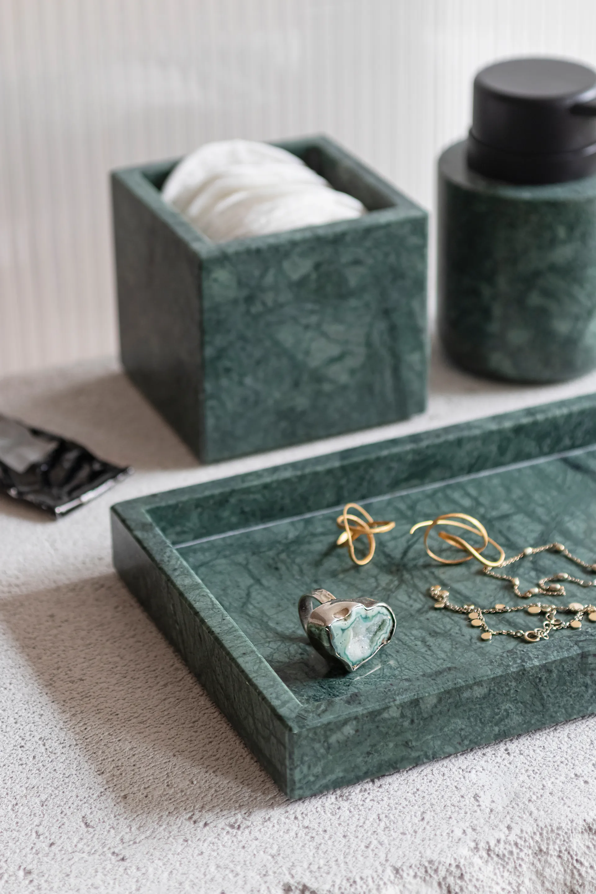 마블 장식 트레이 16x31 cm, Dark forest Mette Ditmer | 매트 딧메르