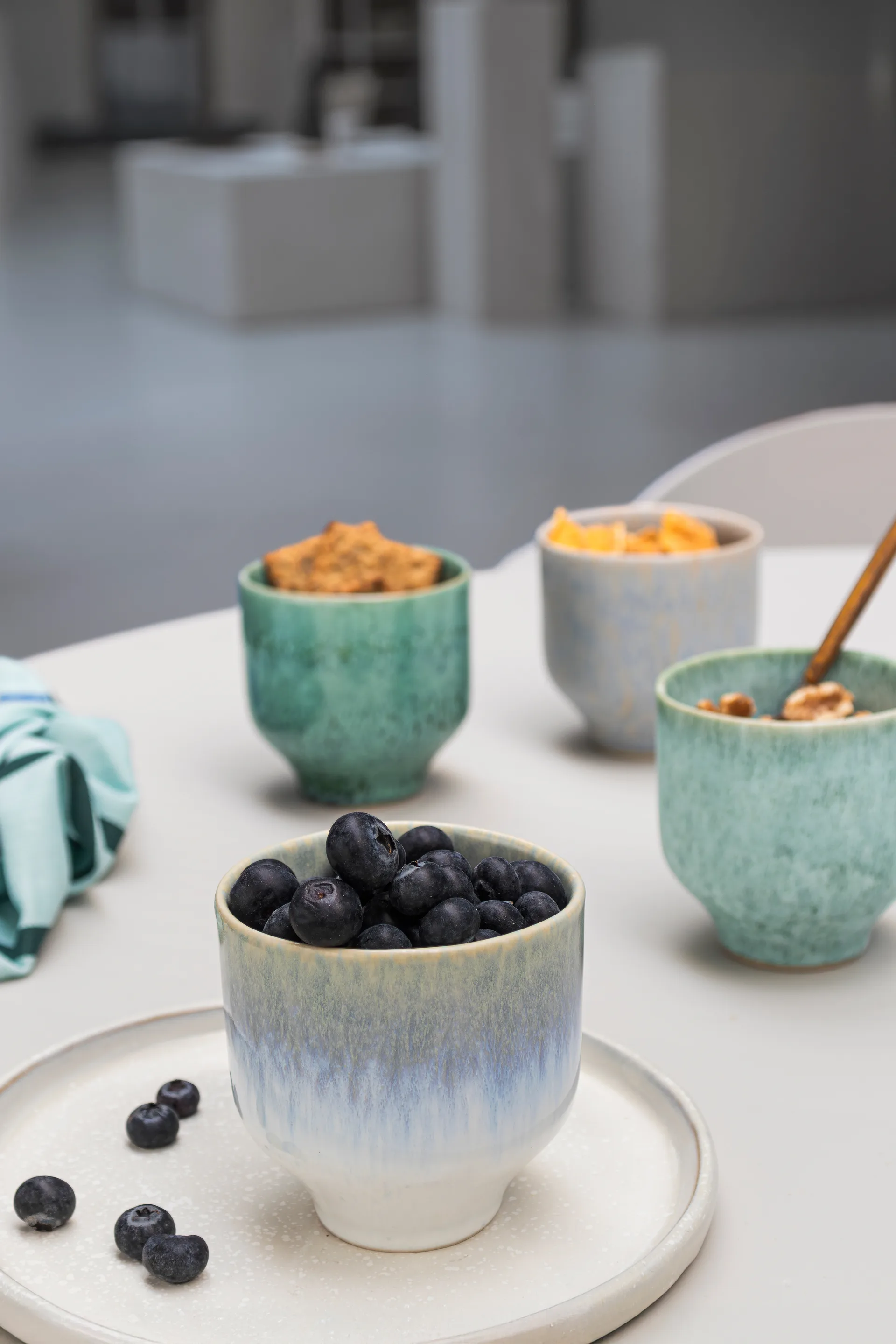 엘리먼츠 머그 2개 세트, Blue Mette Ditmer | 매트 딧메르