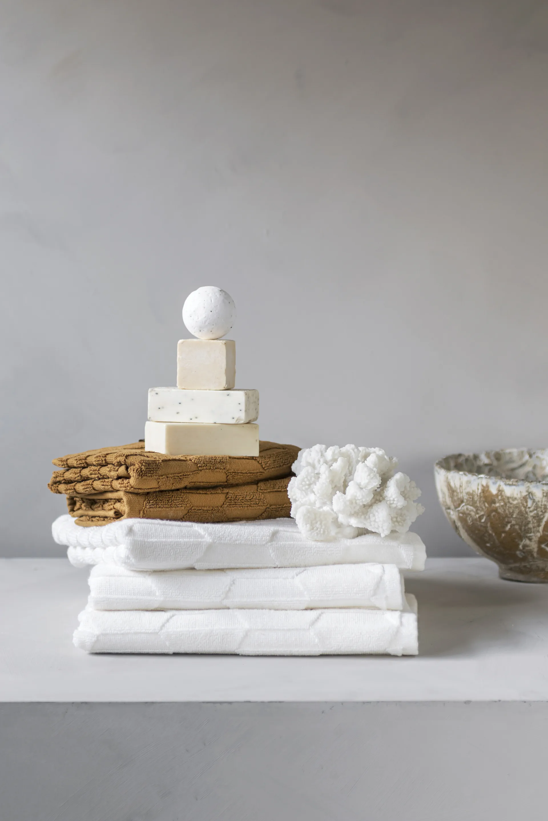 지오 게스트 타올 2개 세트, Off white Mette Ditmer | 매트 딧메르