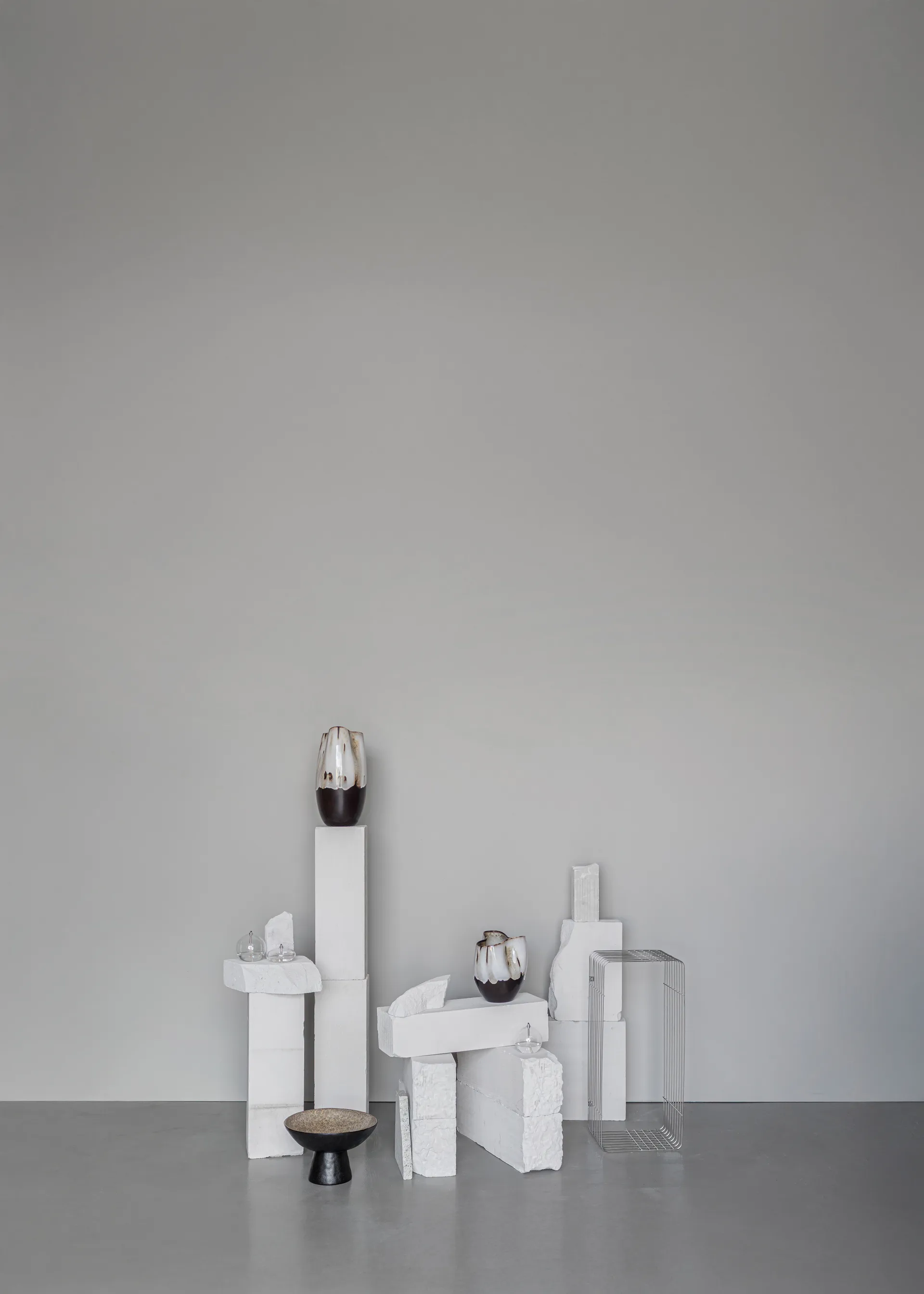 바이 핸드 화병 스몰 24.5 cm, Off-white Mette Ditmer | 매트 딧메르