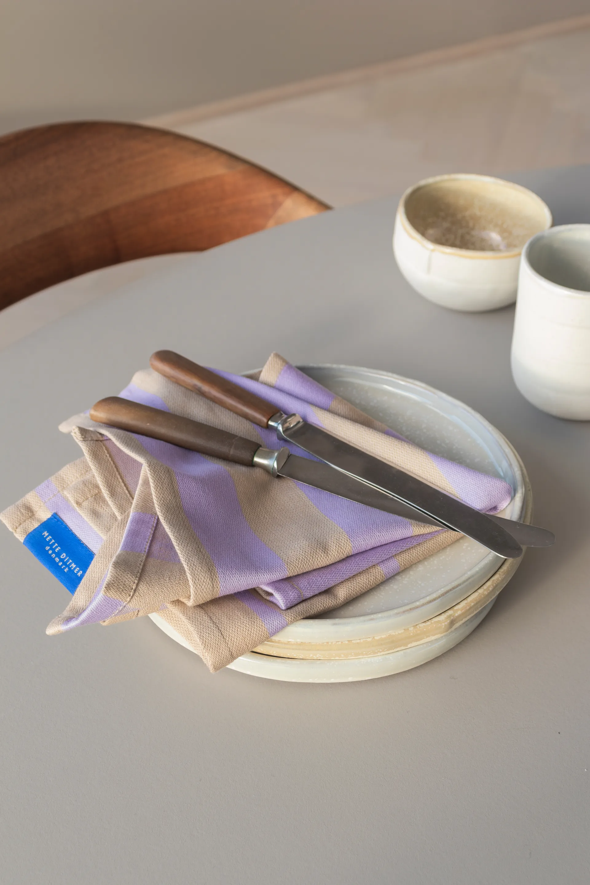 스트라이프 행주 33x33 cm 2팩, Sand Mette Ditmer | 매트 딧메르