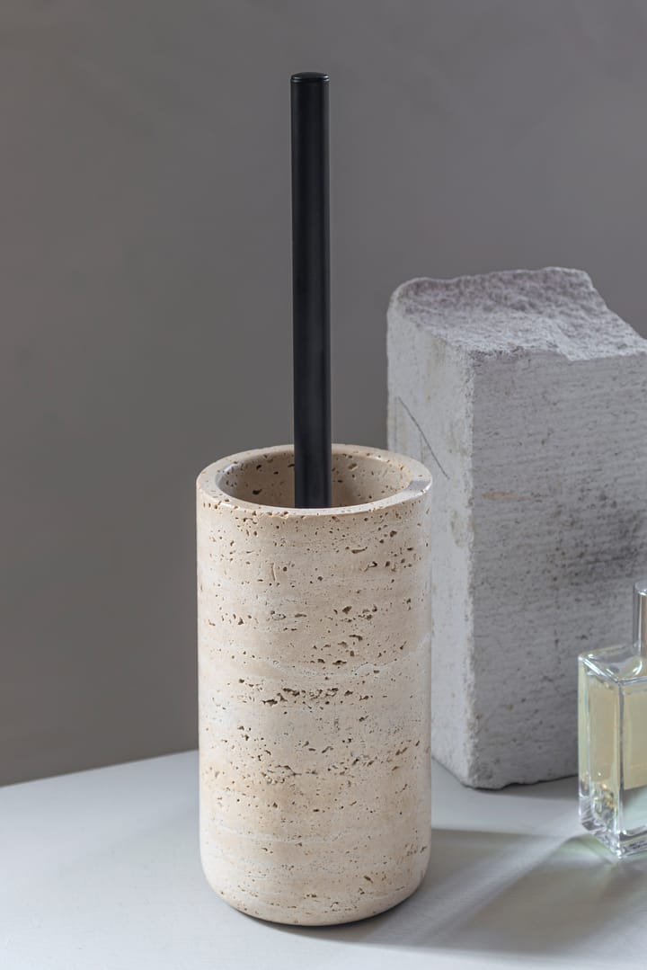 트래버틴 화장실 브러시 36 cm, Linen Mette Ditmer | 매트 딧메르