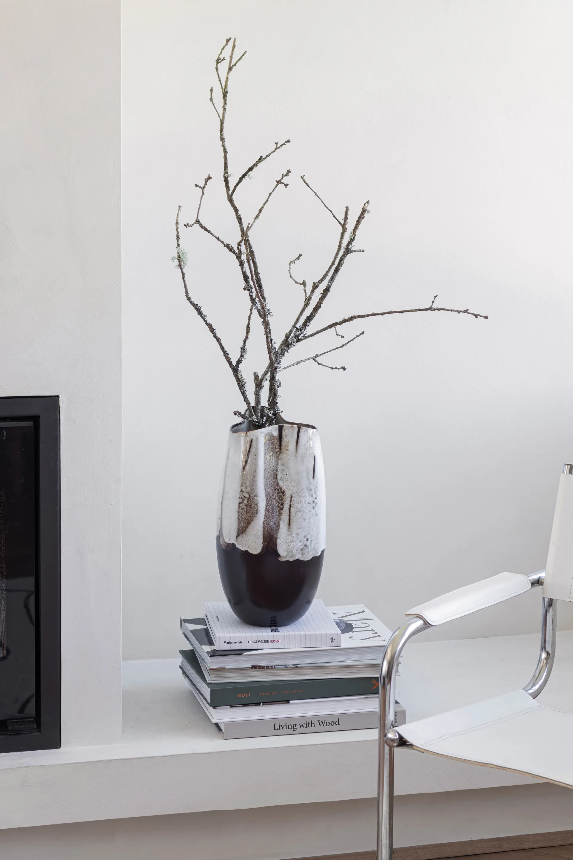 바이 핸드 화병 라지 38.5 cm, Off-white Mette Ditmer | 매트 딧메르