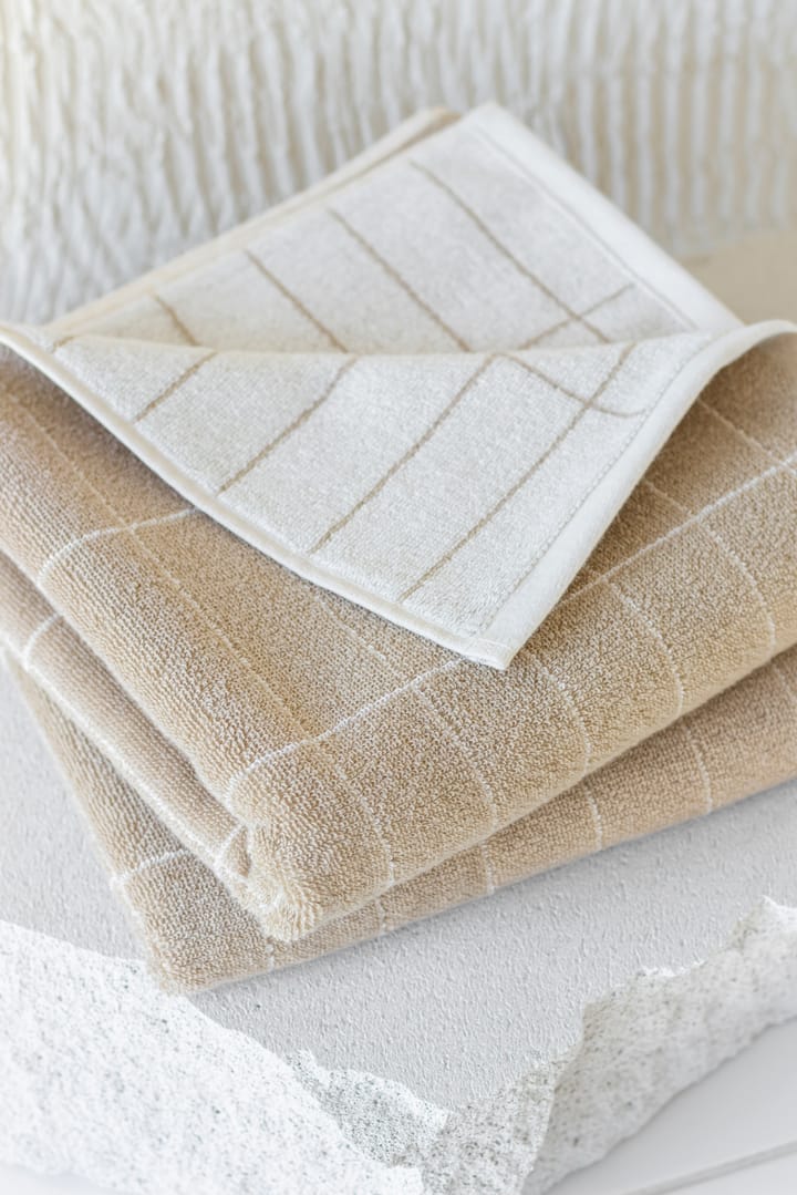 타일 스톤 게스트 타올 38x60 cm 2개 세트, Sand-off white Mette Ditmer | 매트 딧메르