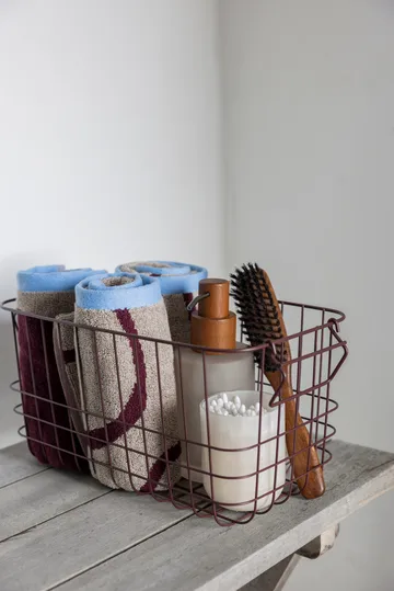 노바 아르떼 게스트 타월 40x55 cm 2개 세트 - Wine-sand - Mette Ditmer | 매트 딧메르