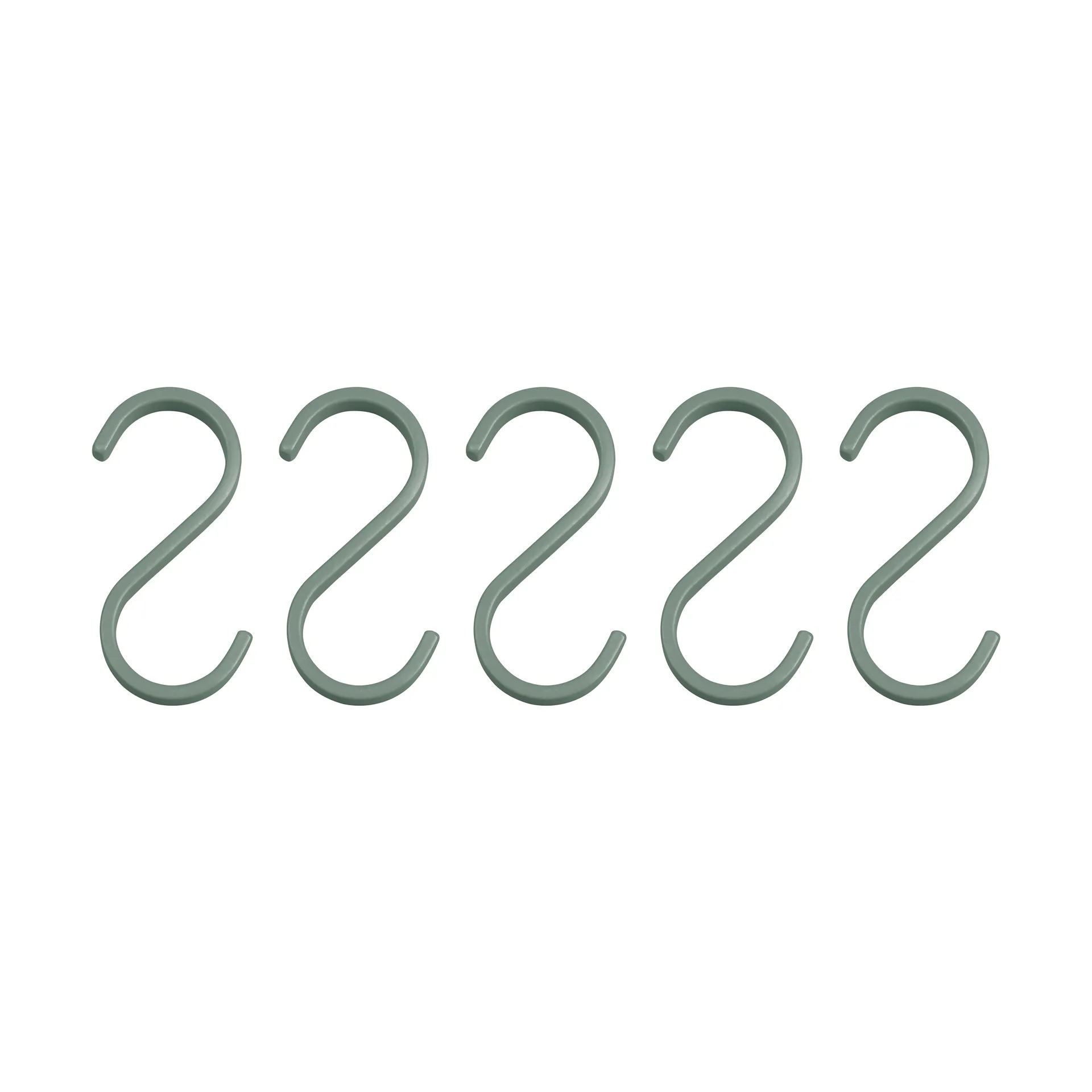 행잇 훅 5개 세트, Thyme green Mette Ditmer | 매트 딧메르