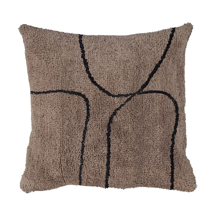 섀도우 터프티드 쿠션 커버 50x50 cm - Brown - Mette Ditmer | 매트 딧메르