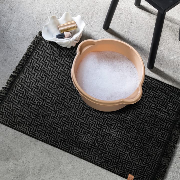 모로코 욕실 매트 50x80 cm, Black-grey Mette Ditmer | 매트 딧메르