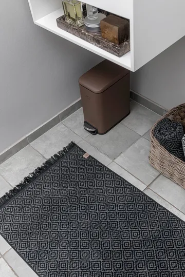 모로코 욕실 매트 50x80 cm - Black-grey - Mette Ditmer | 매트 딧메르