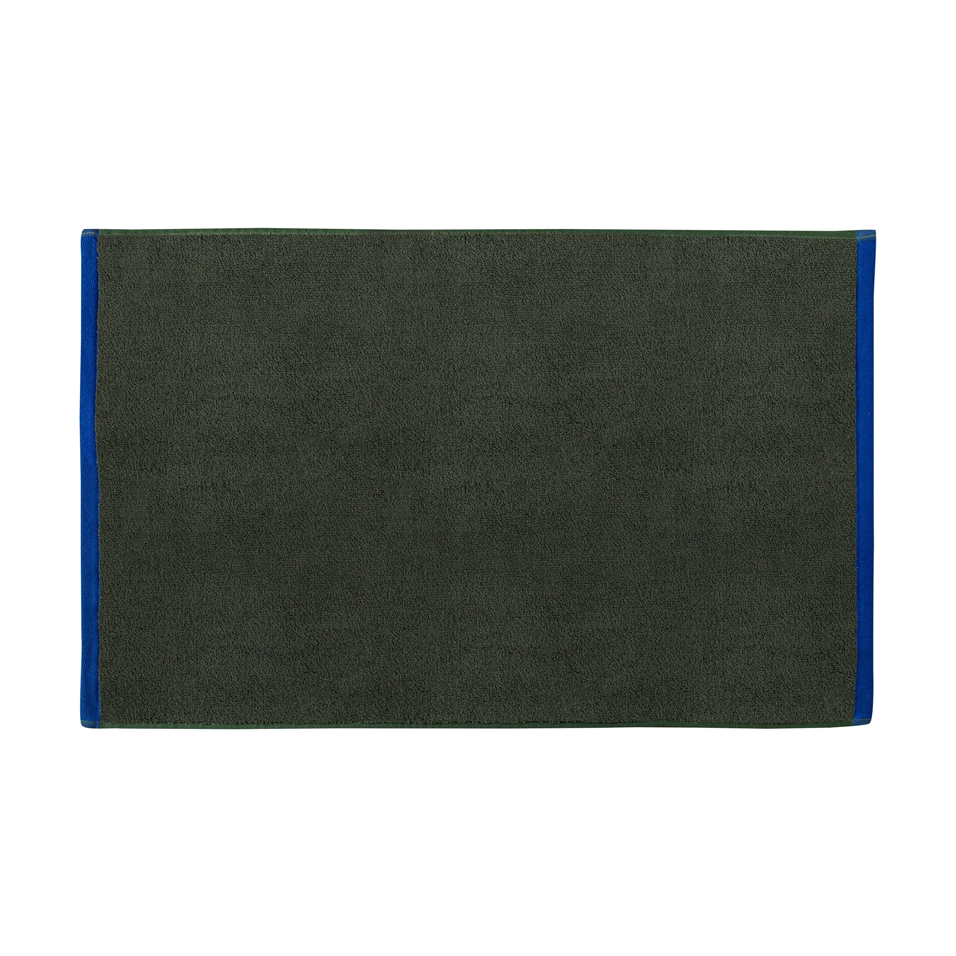 소프트 욕실 러그 50x80 cm, Dark olive-light blue Mette Ditmer | 매트 딧메르