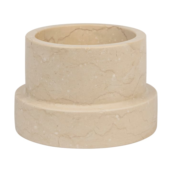 마블 블록 캔들용 캔들홀더 6.5 cm - Sand - Mette Ditmer | 매트 딧메르