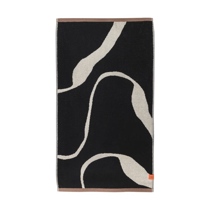 노바 아르떼 욕실 타올 70x133 cm - Black-off white - Mette Ditmer | 매트 딧메르