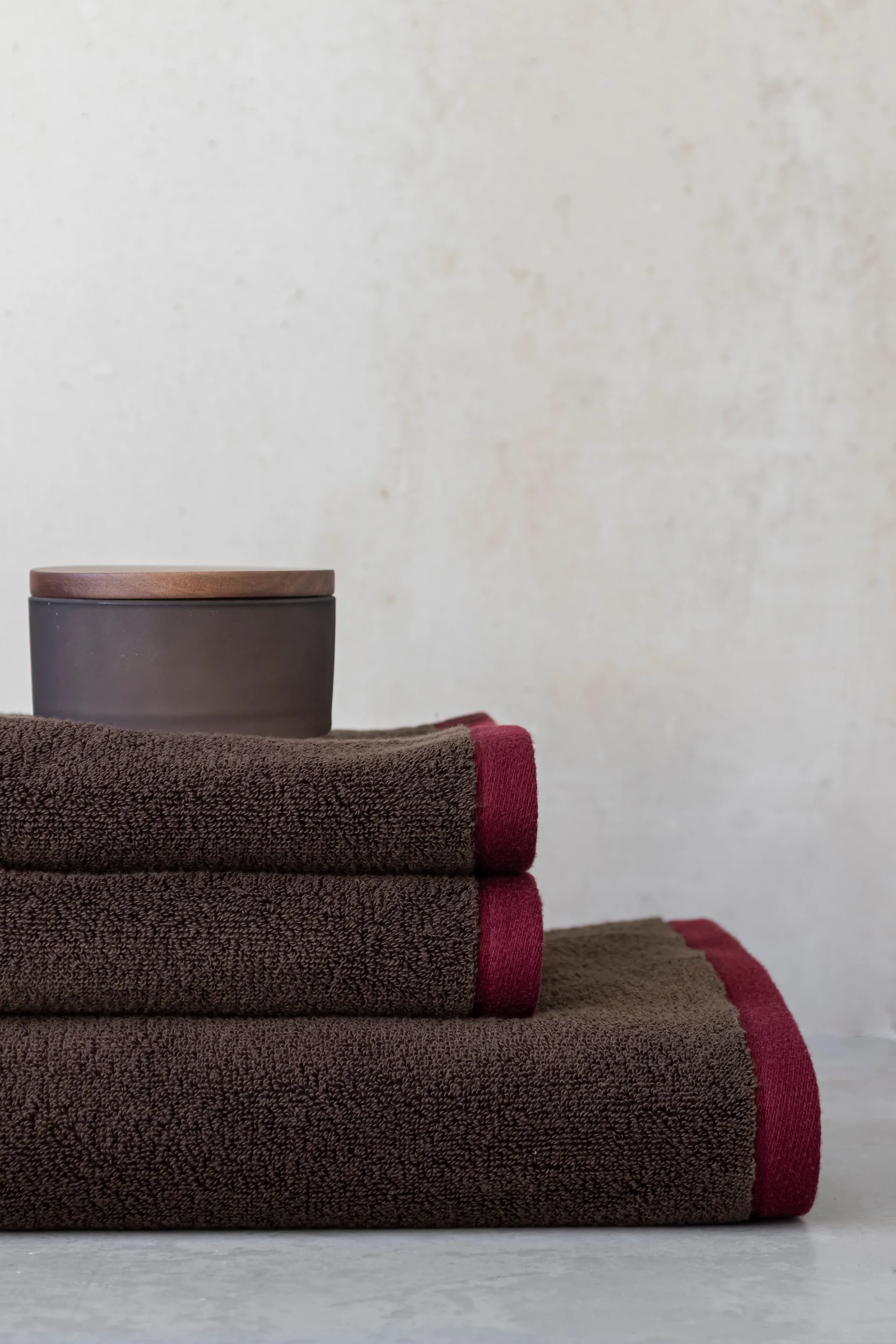 소프트 배스 타월 70x133 cm, Brown-sand Mette Ditmer | 매트 딧메르