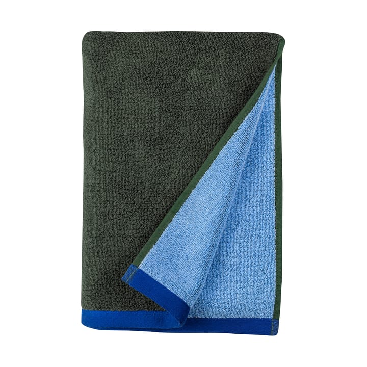 소프트 배스 타월 70x133 cm - Dark olive-light blue - Mette Ditmer | 매트 딧메르