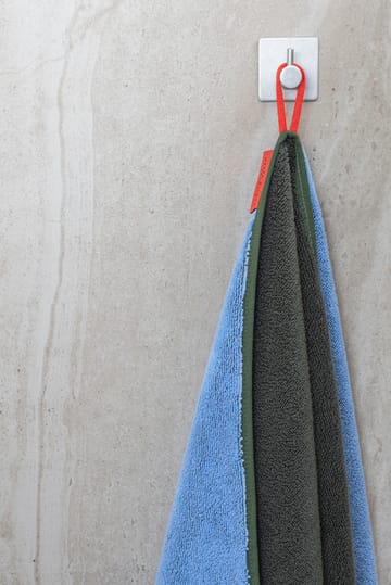 소프트 배스 타월 70x133 cm - Dark olive-light blue - Mette Ditmer | 매트 딧메르