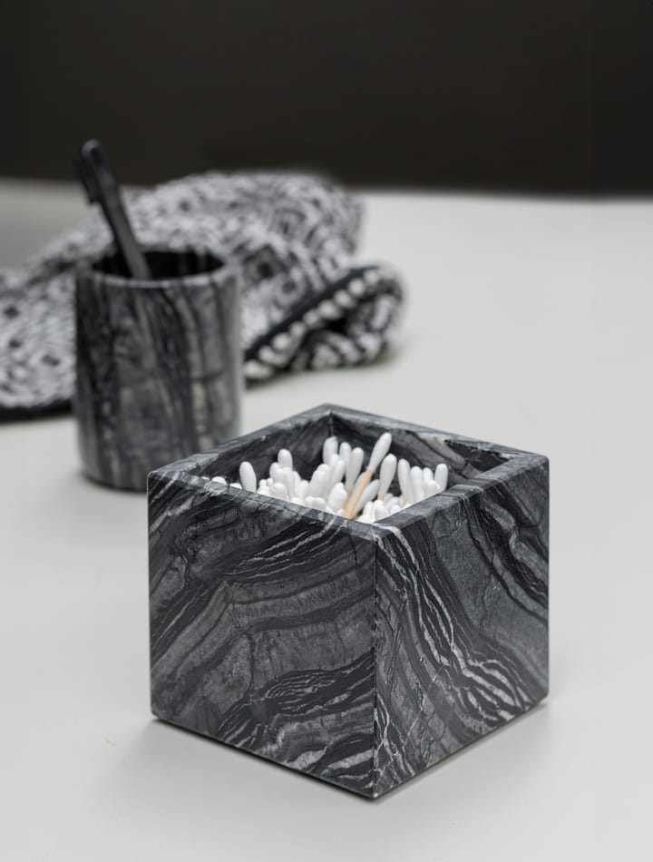 대리석 큐브 8.5x8.5cm - Black-grey - Mette Ditmer | 매트 딧메르