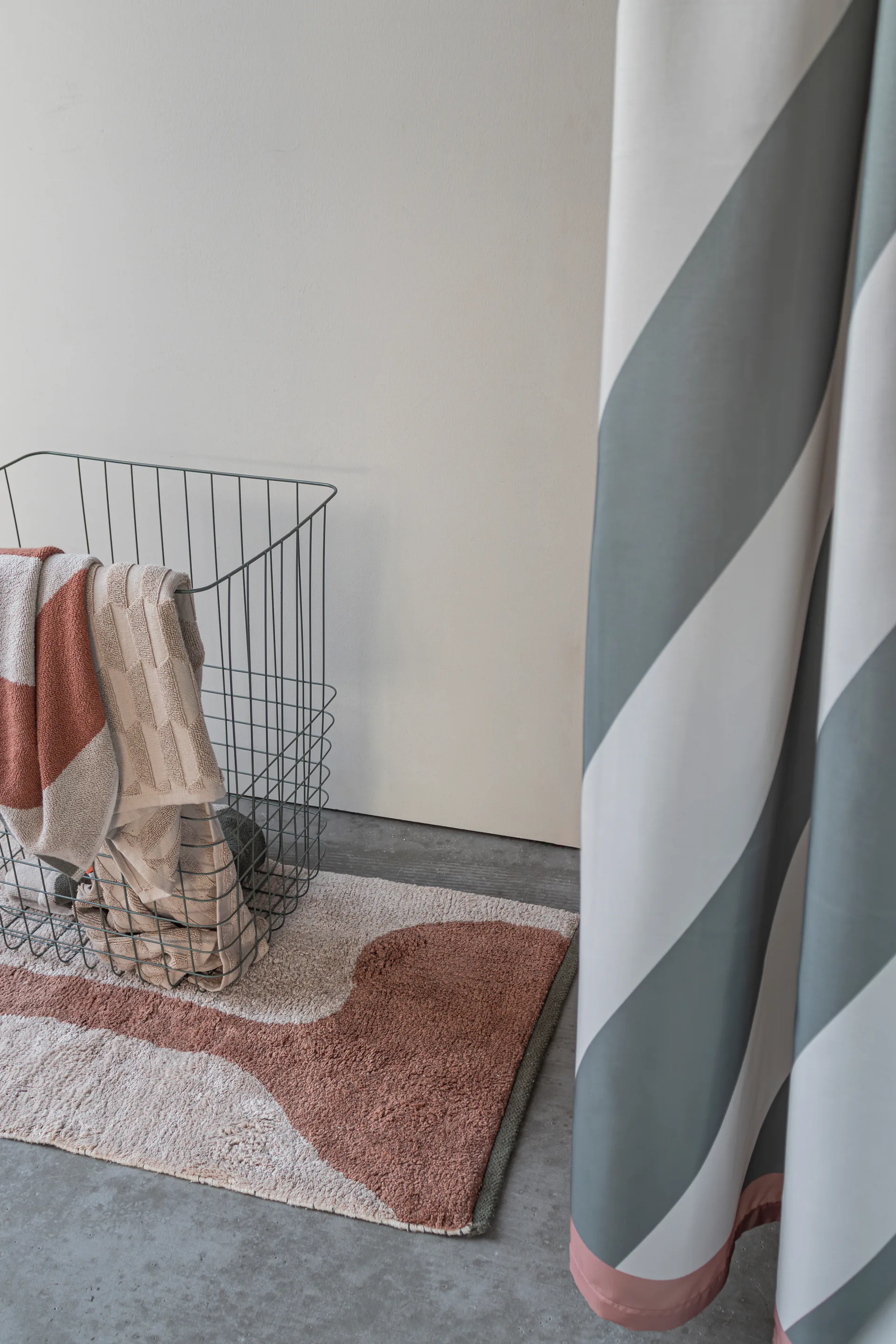 피구라 매트 러그, Brick, 50x80 cm Mette Ditmer | 매트 딧메르