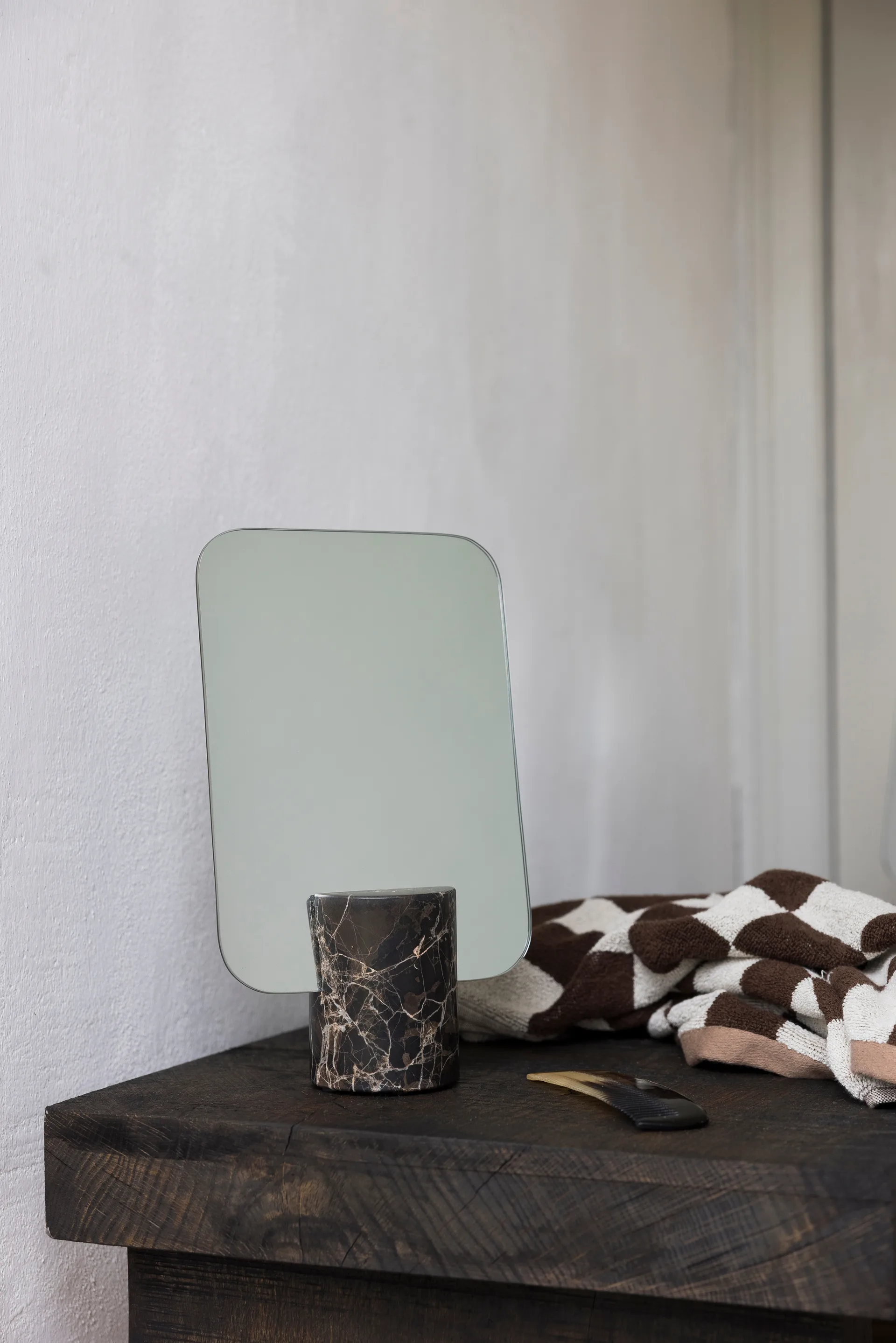 대리석 탁상 거울, Brown, 30 cm Mette Ditmer | 매트 딧메르