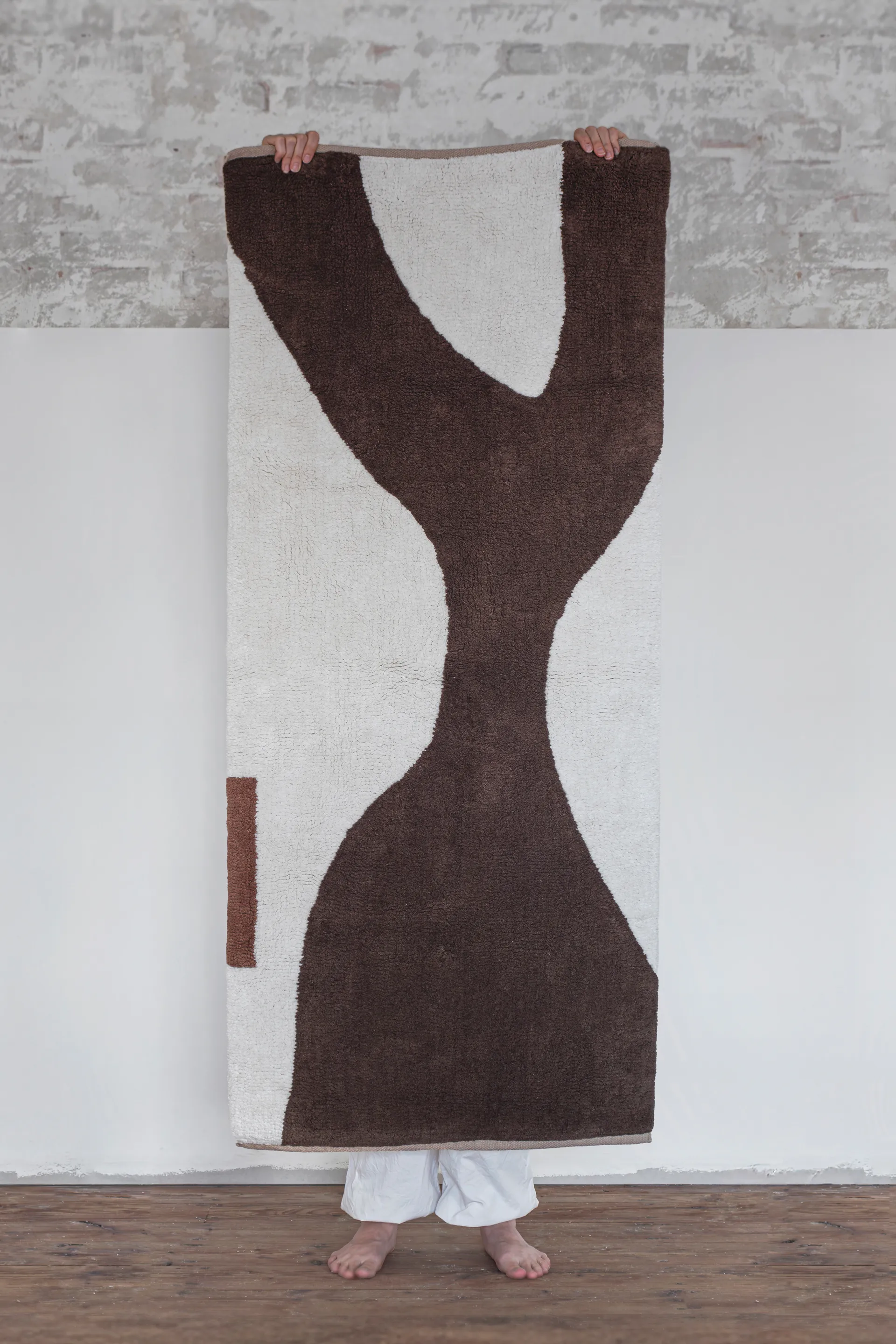 피구라 매트 러그, Brown, 70x150 cm Mette Ditmer | 매트 딧메르