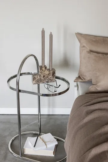 무브스 사이드 테이블 - Chrome, 34.5x51x76.5 cm - Mette Ditmer | 매트 딧메르