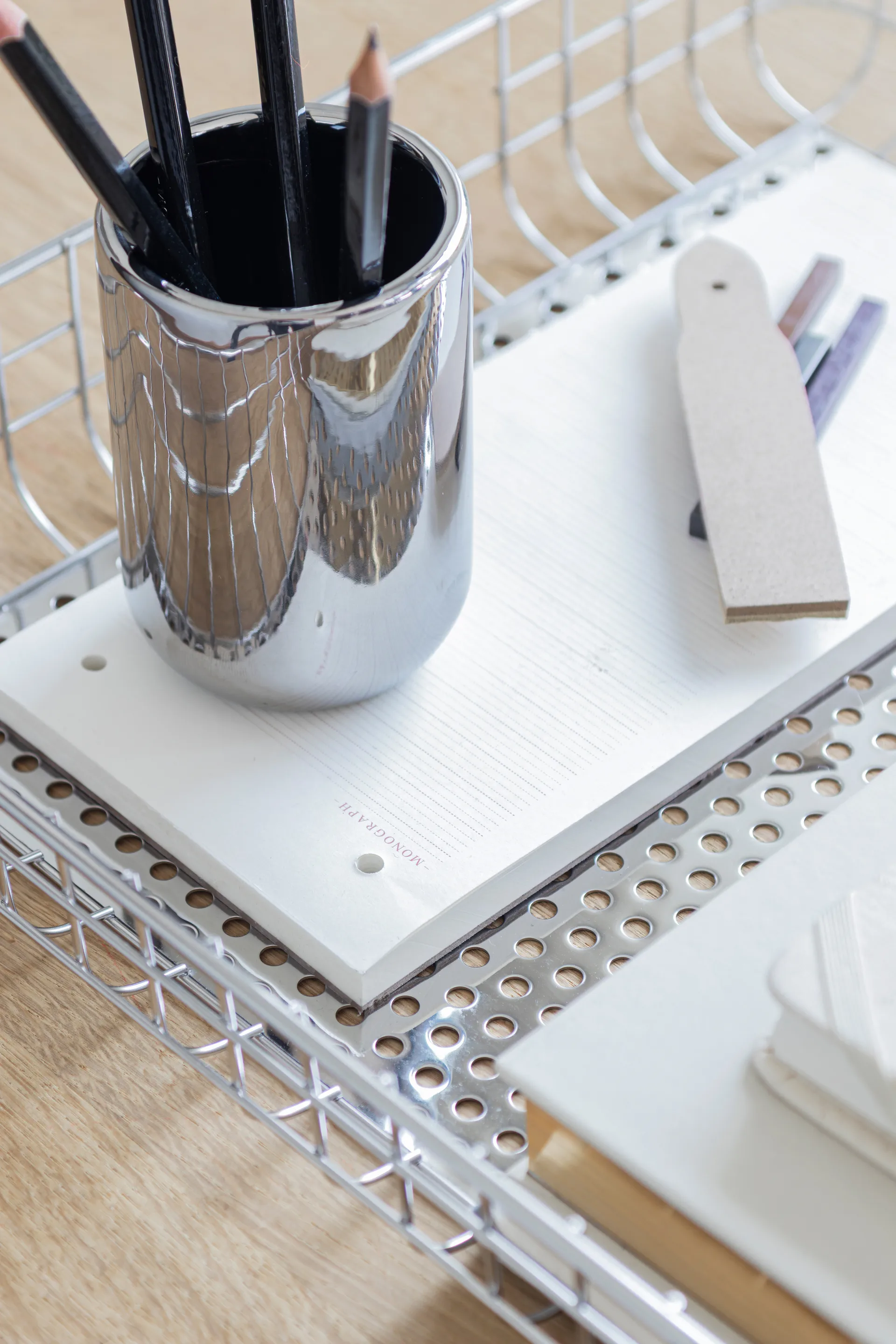 로터스 칫솔 홀더, Chrome Mette Ditmer | 매트 딧메르