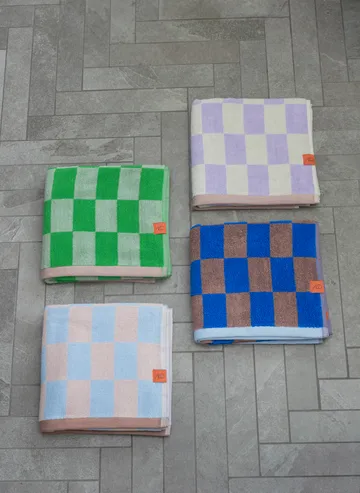 레트로 타월 - Classic green, 50x90 cm - Mette Ditmer | 매트 딧메르