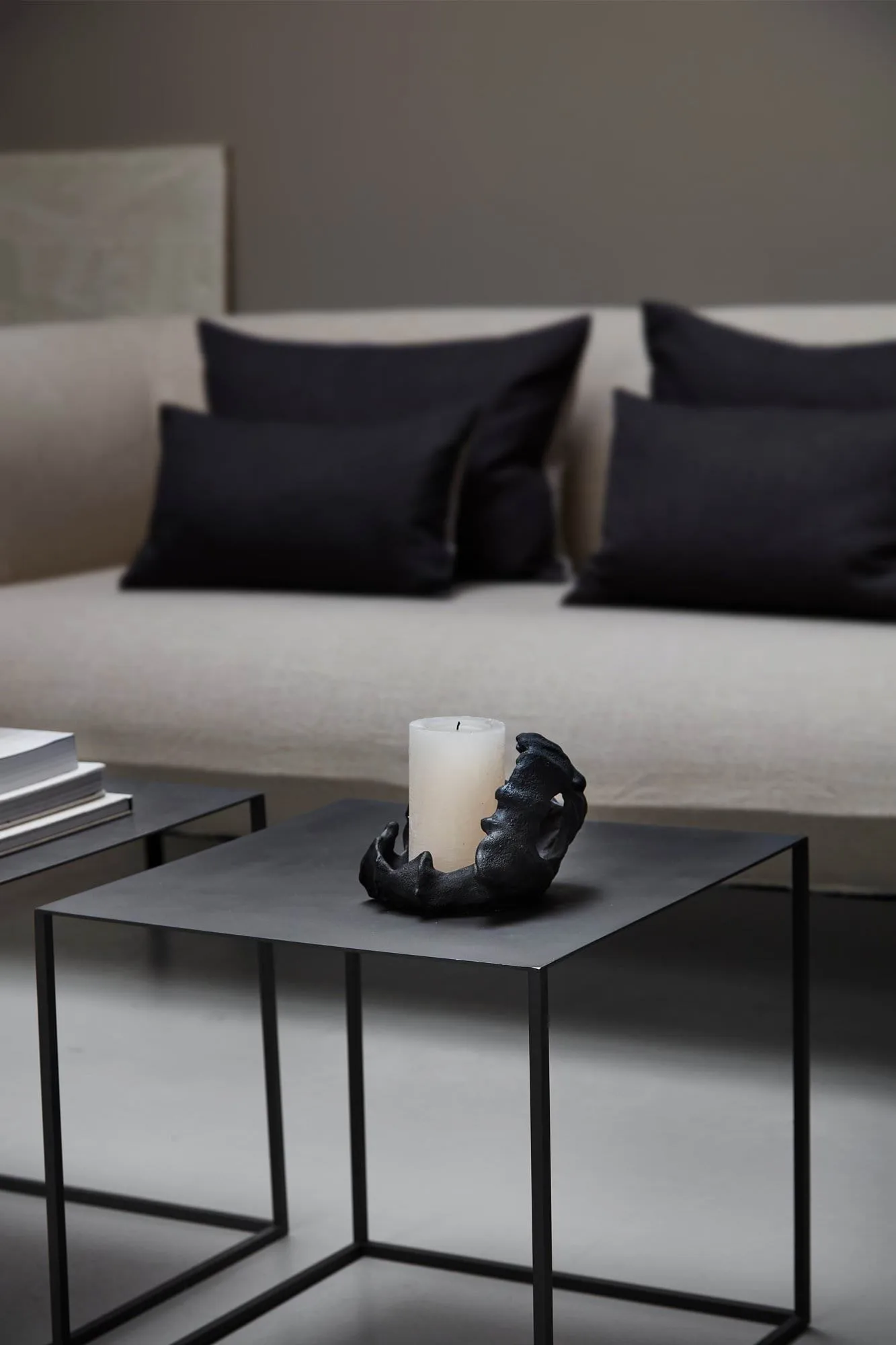 Cubic 사이드 테이블, Black, 43x43x40 cm Mette Ditmer | 매트 딧메르